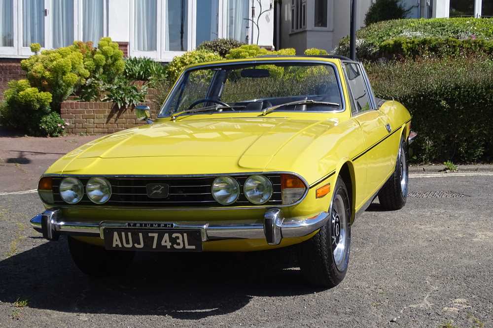 Lot 9 - 1972 Triumph Stag