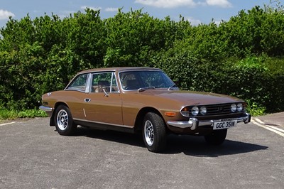 Lot 28 - 1974 Triumph Stag