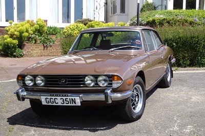 Lot 28 - 1974 Triumph Stag