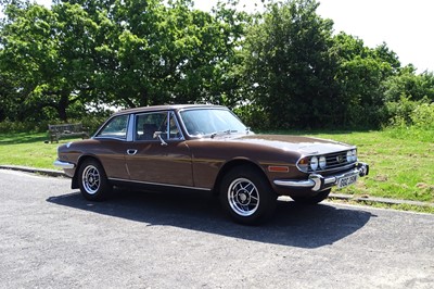 Lot 28 - 1974 Triumph Stag