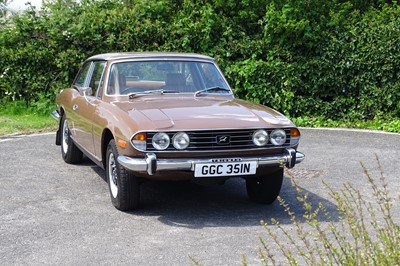 Lot 28 - 1974 Triumph Stag