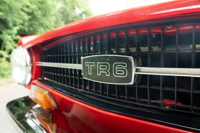 Lot 26 - 1970 Triumph TR6