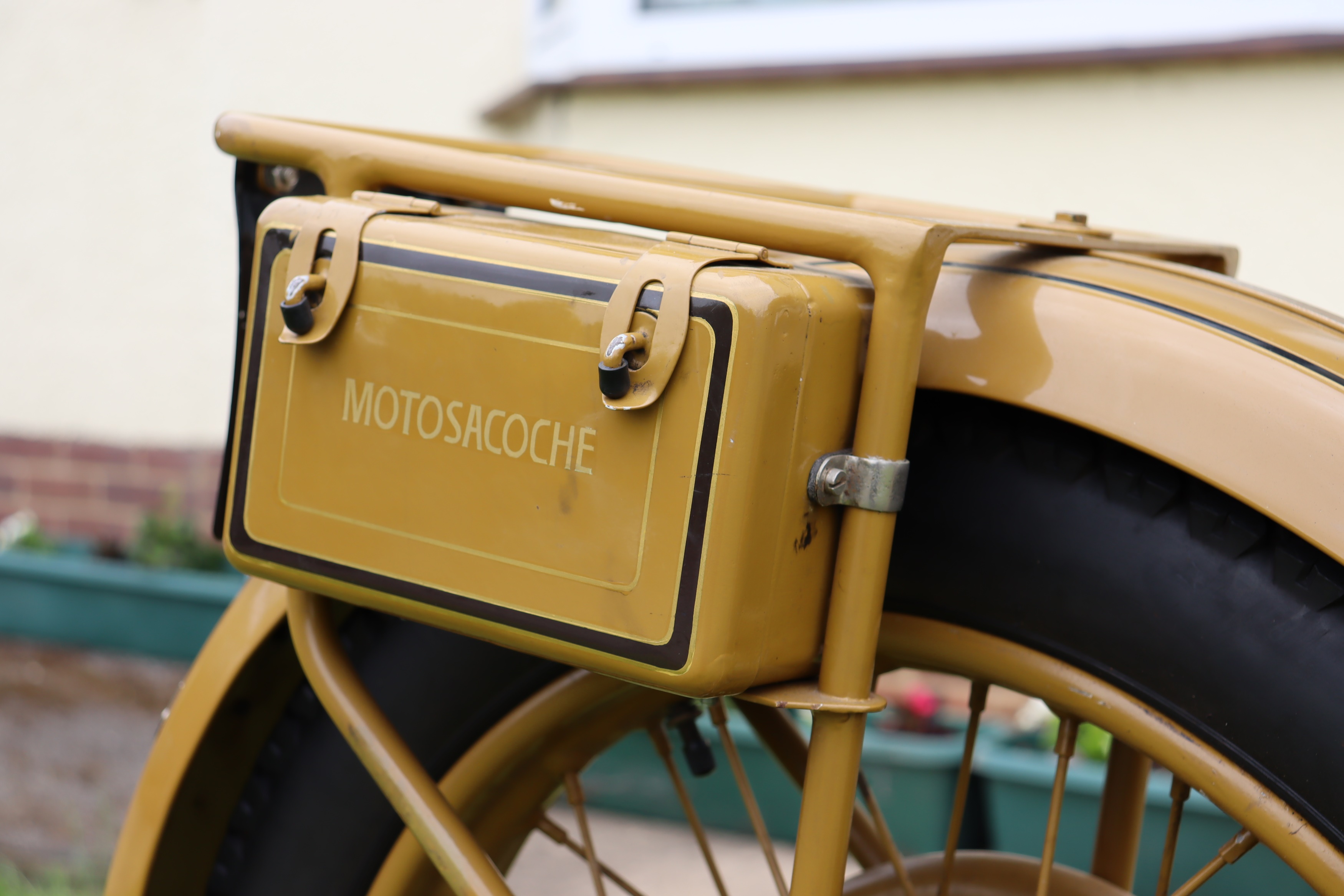 Lot De 2 Autocollants Vélo Motosacoche Dufaux – Déco Rétro Cruiser
