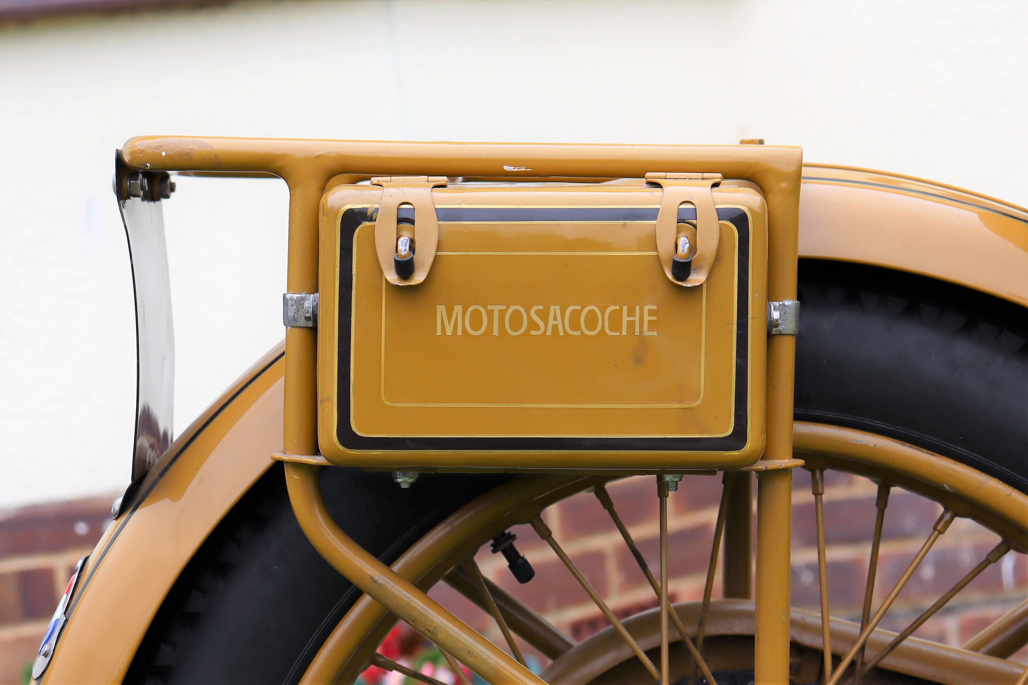 Lot De 2 Autocollants Vélo Motosacoche Dufaux – Déco Rétro Cruiser
