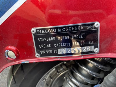 Lot 39 - 1972 Vespa Rally Custom ‘Hot Wheels’