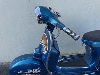 Lot 39 - 1972 Vespa Rally Custom ‘Hot Wheels’