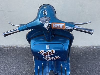 Lot 39 - 1972 Vespa Rally Custom ‘Hot Wheels’