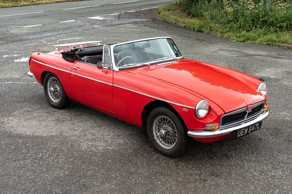 Lot 37 - 1972 MG B Roadster