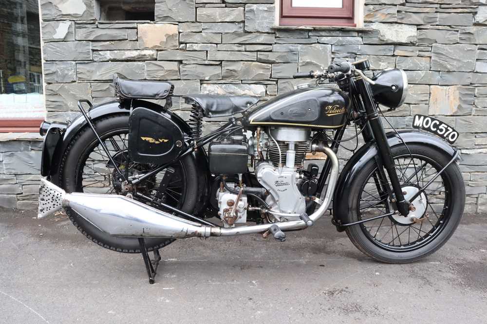 Lot 255 - 1952 Velocette MAC 350