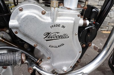 Lot 255 - 1952 Velocette MAC 350