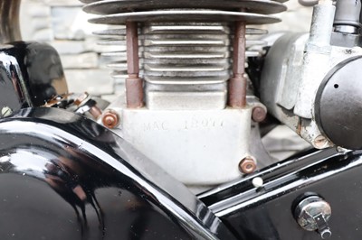 Lot 255 - 1952 Velocette MAC 350