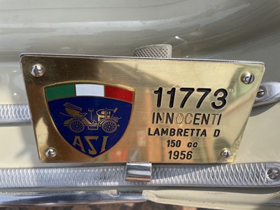 Lot 22 - 1956 Lambretta Model D Mk3