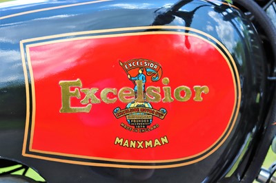 Lot 208 - c.1936/7 Excelsior Manxman 4-valve