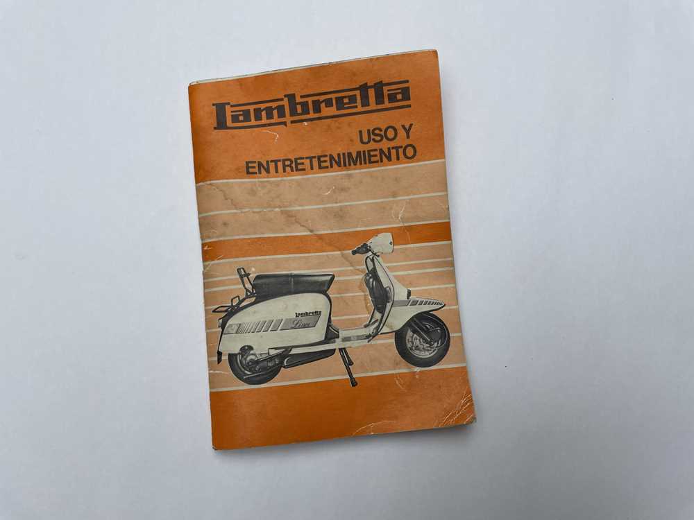 Lot 19 - 1984 Lambretta Serveta Li125