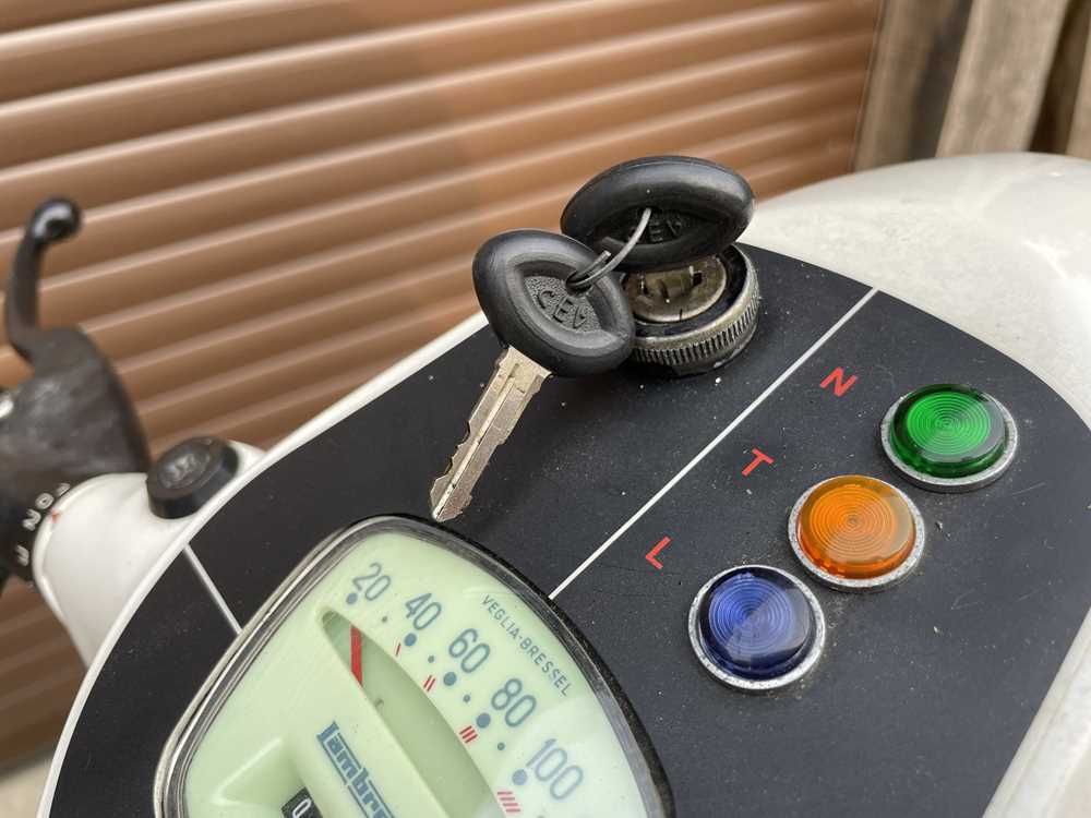 Lot 19 - 1984 Lambretta Serveta Li125