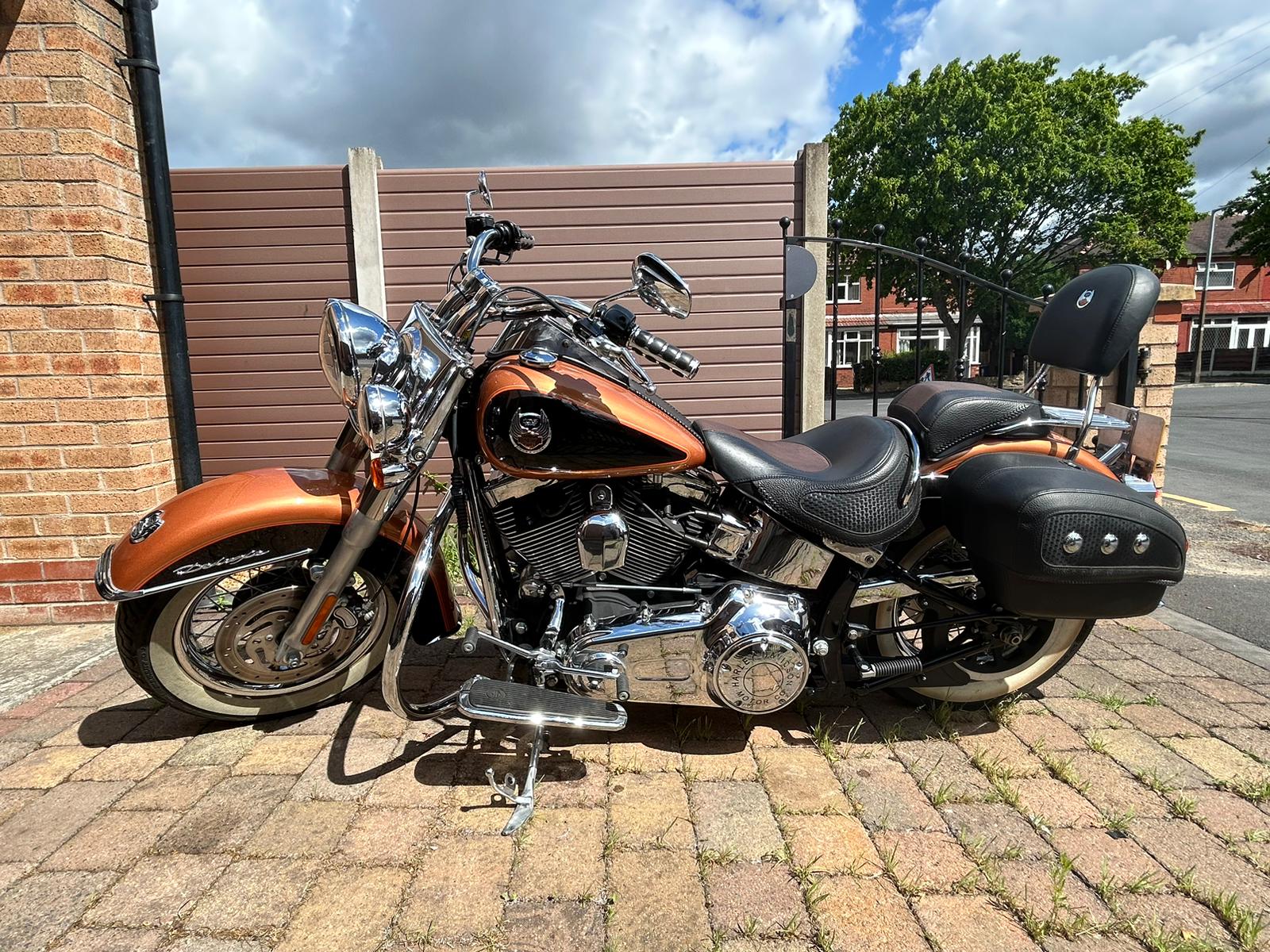 Lot 296 - 2008 Harley Davidson FLSTC Heritage Softail