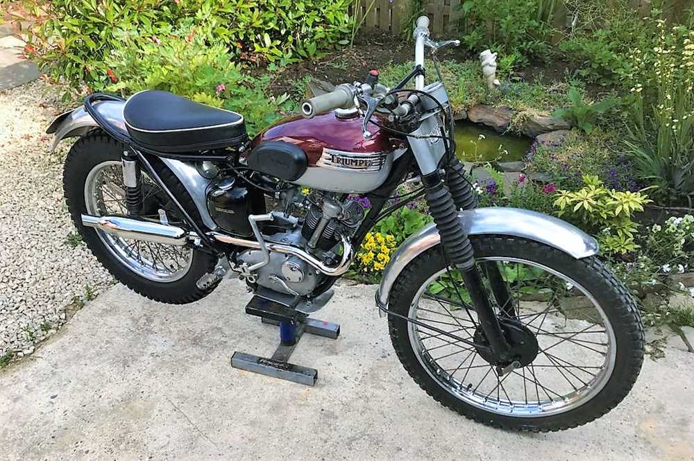 Triumph tiger cub trials deals for sale