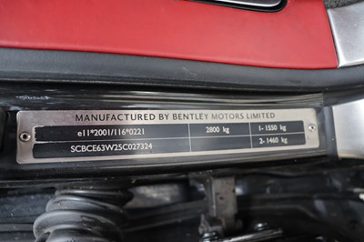 Lot 18 - 2005 Bentley Continental GT Mulliner