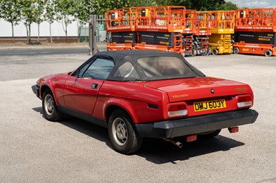 Lot 27 - 1982 Triumph TR7 Convertible