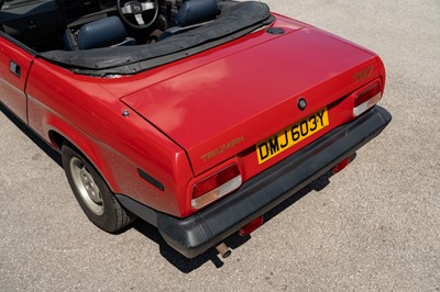 Lot 27 - 1982 Triumph TR7 Convertible