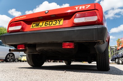 Lot 27 - 1982 Triumph TR7 Convertible