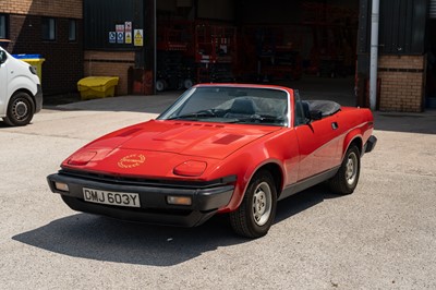 Lot 27 - 1982 Triumph TR7 Convertible