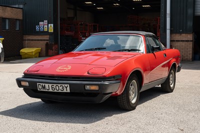 Lot 27 - 1982 Triumph TR7 Convertible