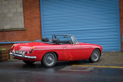 Lot 127 - 1972 MG B Roadster