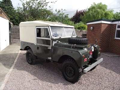 Lot 25 - 1956 Land Rover Series I 86"