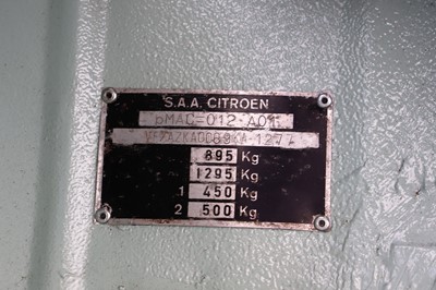 Lot 118 - 1981 Citroen 2CV 6 Club