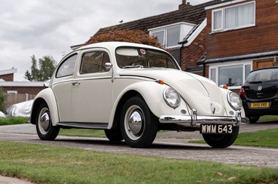 Lot 107 - 1962 Volkswagen Beetle 1200