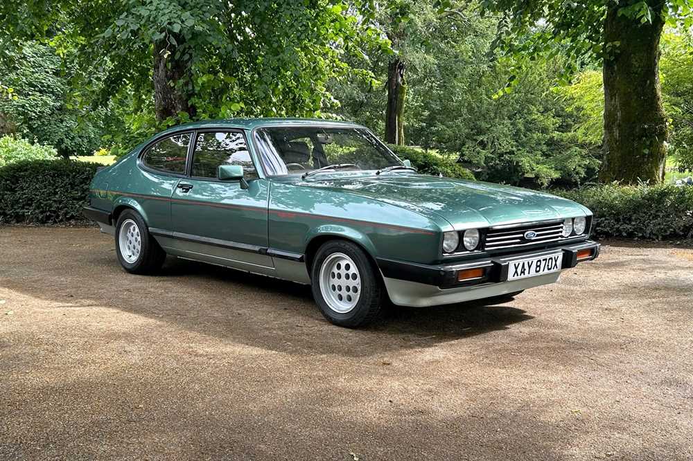 Lot 106 - 1982 Ford Capri 2.8i Lot 106 - 1982 Ford Capri 2.8i