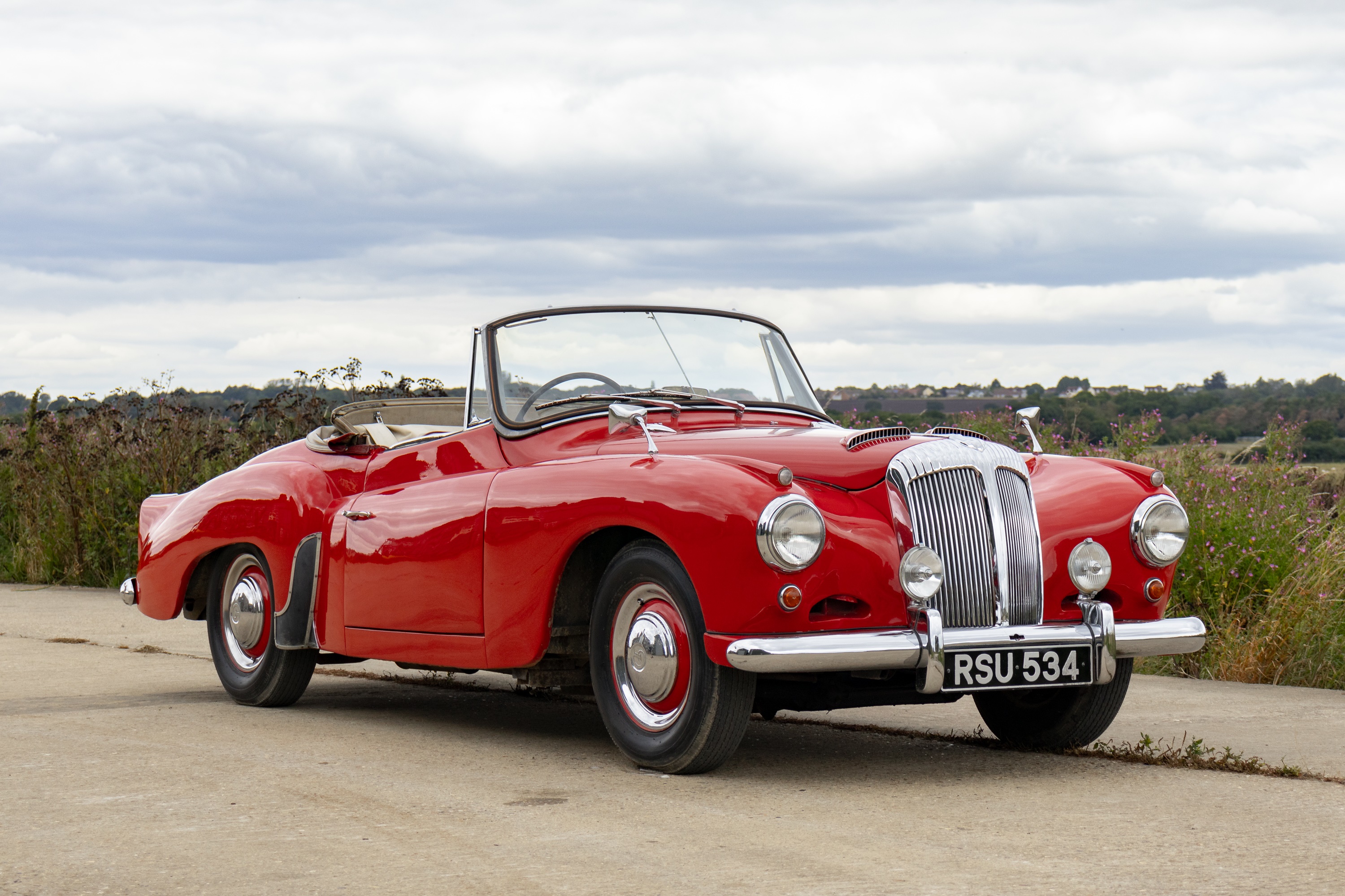 Lot 321 1957 Daimler New Drophead Coupe