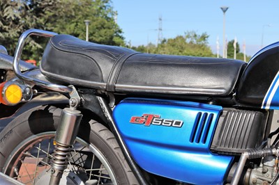 Lot 372 - 1972 Suzuki GT550K