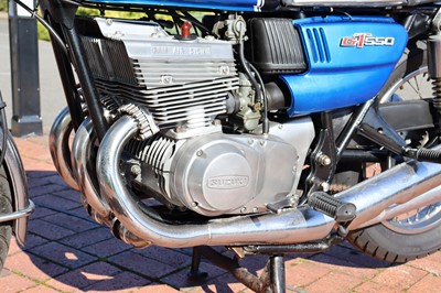 Lot 372 - 1972 Suzuki GT550K