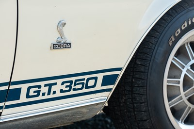 Lot 469 - 1968 Shelby GT350 H Fastback