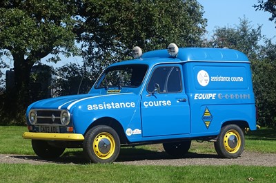 Lot 382 - 1986 Renault 4 F4 Van