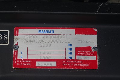 Lot 303 - 2000 Maserati 3200GT