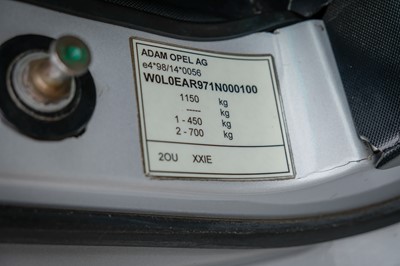Lot 101 - 2001 Vauxhall VX220