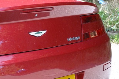 Lot 113 - 2007 Aston Martin V8 Vantage Sportshift Coupe