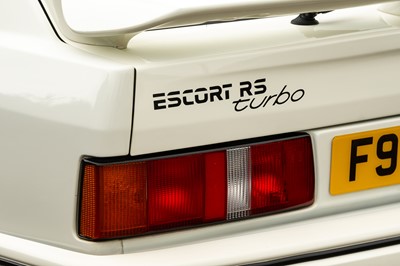 Lot 124 - 1989 Ford Escort RS Turbo