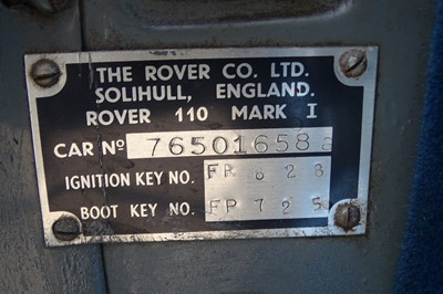 Lot 459 - 1963 Rover P4
