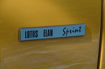 Lot 323 - 1970 Lotus Elan S4
