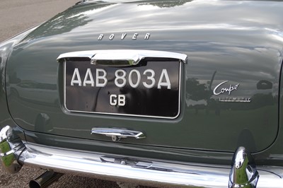 Lot 472 - 1963 Rover P5 3 Litre MkII Coupe