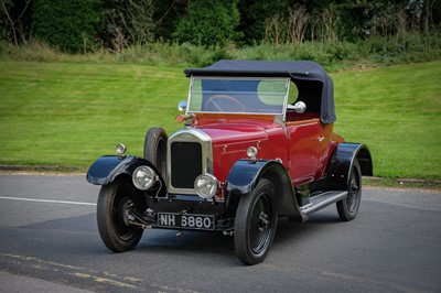 Lot 461 - 1926 Singer 10/26 Two-Seater DHC with Dickey