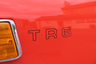 Lot 373 - 1975 Triumph TR6