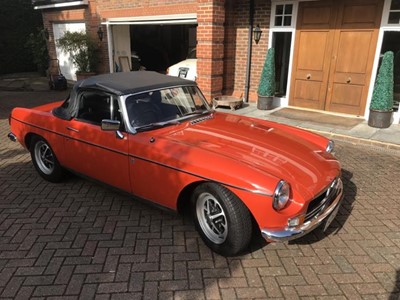 Lot 467 - 1973 MG B Roadster