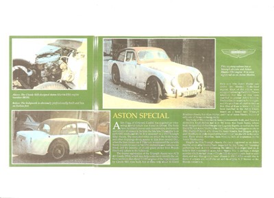 Lot 433 - c.1950 (1961) Aston Martin-Triumph DB1 Special