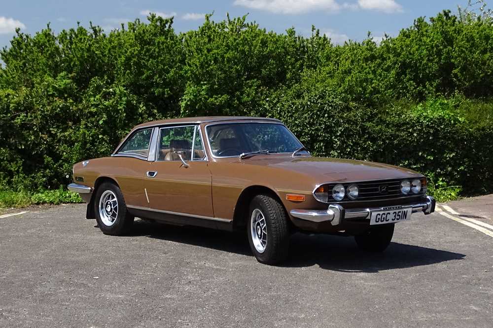 Lot 448 - 1974 Triumph Stag