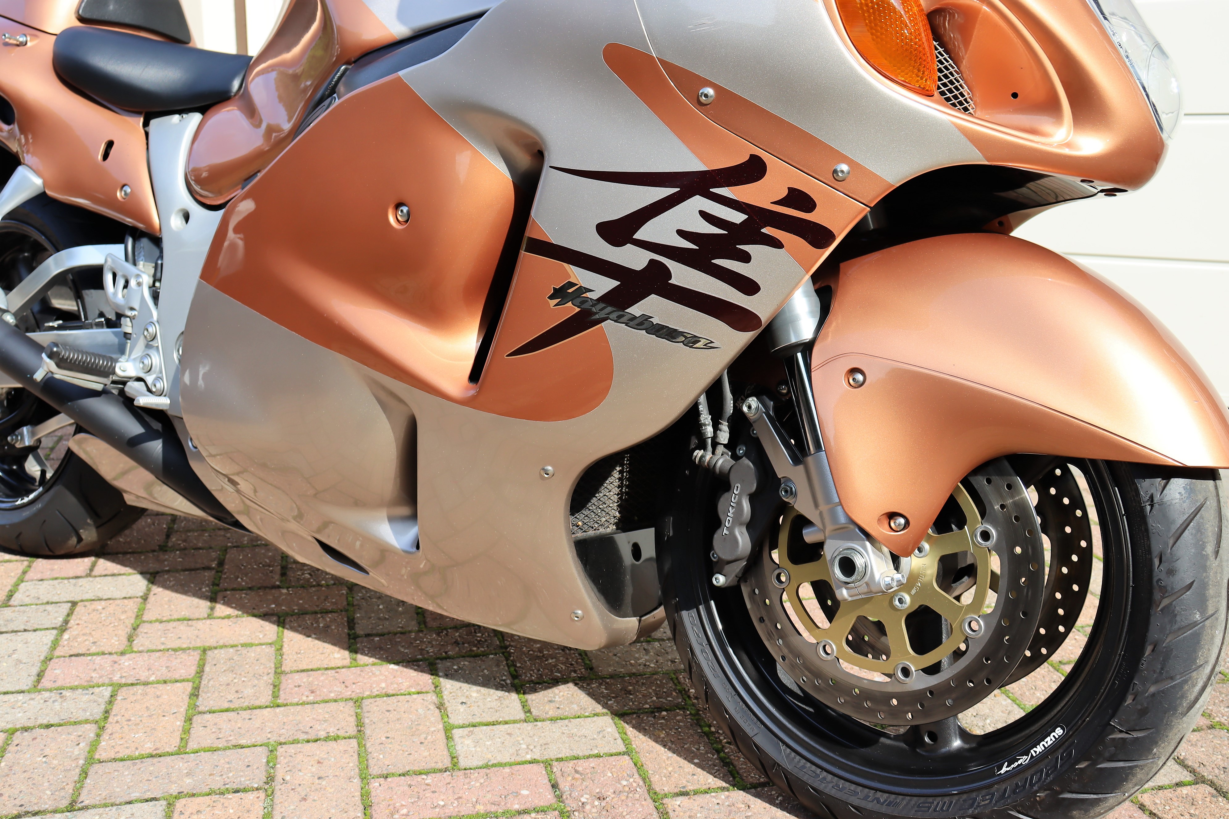 2006 Suzuki Custom Stretched Hayabusa For Sale White Silver And